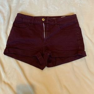 AEO high waisted shorts